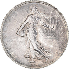 Coin, France, Semeuse, 2 Francs, 1914, Castelsarrasin, AU(50-53), Silver