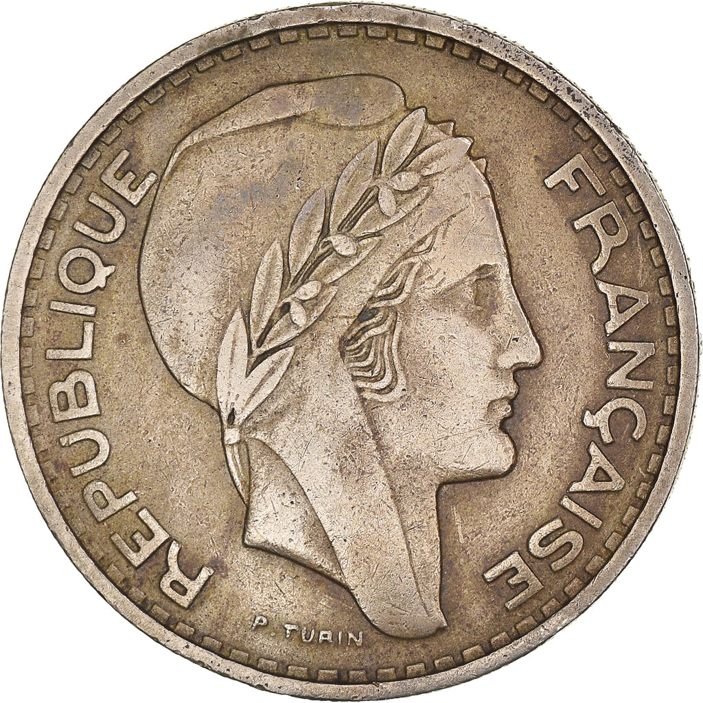 Coin, Algeria, 100 Francs, 1950, Paris, EF(40-45), Copper-nickel, KM:93
