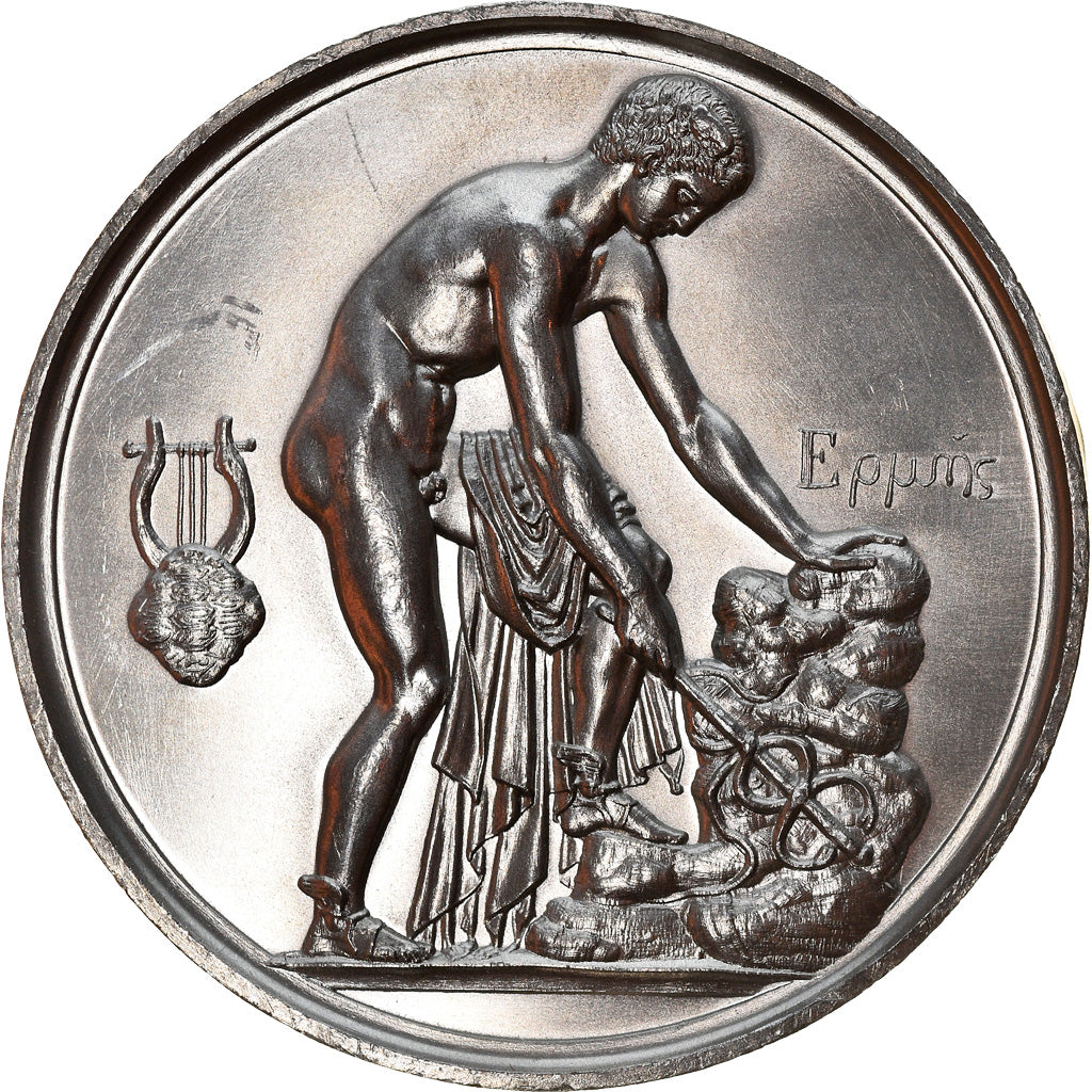 Francia, medalla, Gravure, Grand Prix de Rome, Mercure, Arts & Culture, 1974