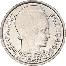 Coin, France, Bazor, 5 Francs, 1933, Paris, AU(55-58), Nickel, KM:887