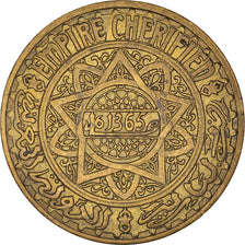 Coin, Morocco, Mohammed V, 5 Francs, AH 1365/1946, Paris, AU(50-53)