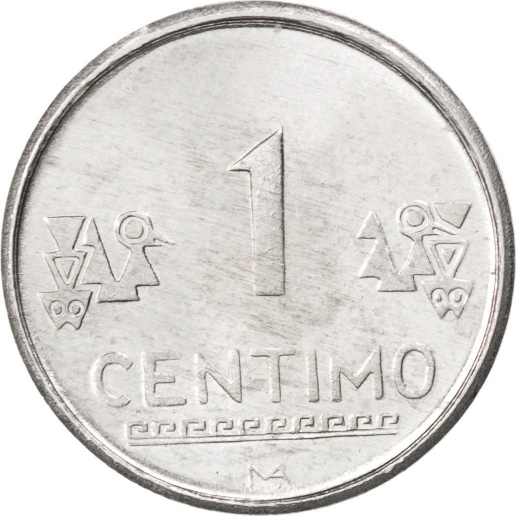 Munten, Peru, Centimo, 2008, UNC-, Aluminium, KM:303.4a
