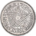 Monnaie, Maroc, Mohammed V, Franc, 1951, Paris, SUP, Aluminium, KM:46