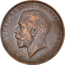 Coin, Great Britain, George V, Penny, 1912, EF(40-45), Bronze, KM:810