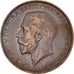 Coin, Great Britain, George V, Penny, 1912, EF(40-45), Bronze, KM:810