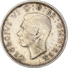 Coin, Great Britain, George VI, Shilling, 1938, EF(40-45), Silver, KM:854