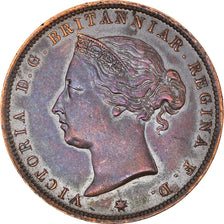 Coin, Jersey, Victoria, 1/24 Shilling, 1888, AU(50-53), Bronze, KM:7