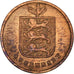 Coin, Guernsey, Double, 1868, Heaton, AU(50-53), Bronze, KM:10