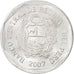 Moneta, Perù, 5 Centimos, 2007, SPL, Alluminio, KM:304.4a