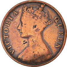 Coin, Hong Kong, Victoria, Cent, 1865, VF(20-25), Bronze, KM:4.1