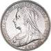 Coin, Great Britain, Victoria, Florin, Two Shillings, 1900, AU(55-58), Silver