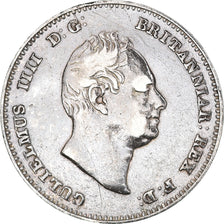 Coin, Great Britain, William IV, 3 Pence, 1835, AU(50-53), Silver, KM:710