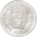 Coin, Peru, 5 Centimos, 2007, MS(63), Aluminum, KM:304.4a