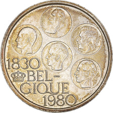 Coin, Belgium, 500 Francs, 500 Frank, 1980, Brussels, EF(40-45), Silver Clad