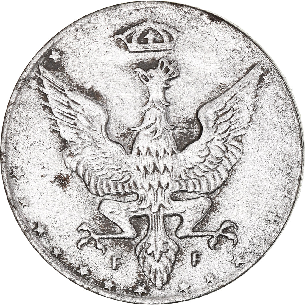 Coin, Poland, 20 Fenigow, 1917, Stuttgart, Germany, EF(40-45), Iron, KM:7