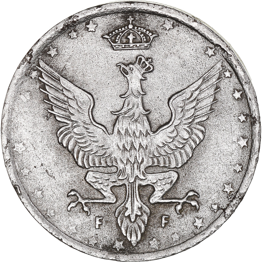 Coin, Poland, 20 Fenigow, 1918, Stuttgart, Germany, EF(40-45), Iron, KM:7