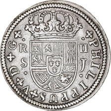 Münze, Spanien, Philip V, 2 Reales, 1723, Seville, SS+, Silber, KM:307