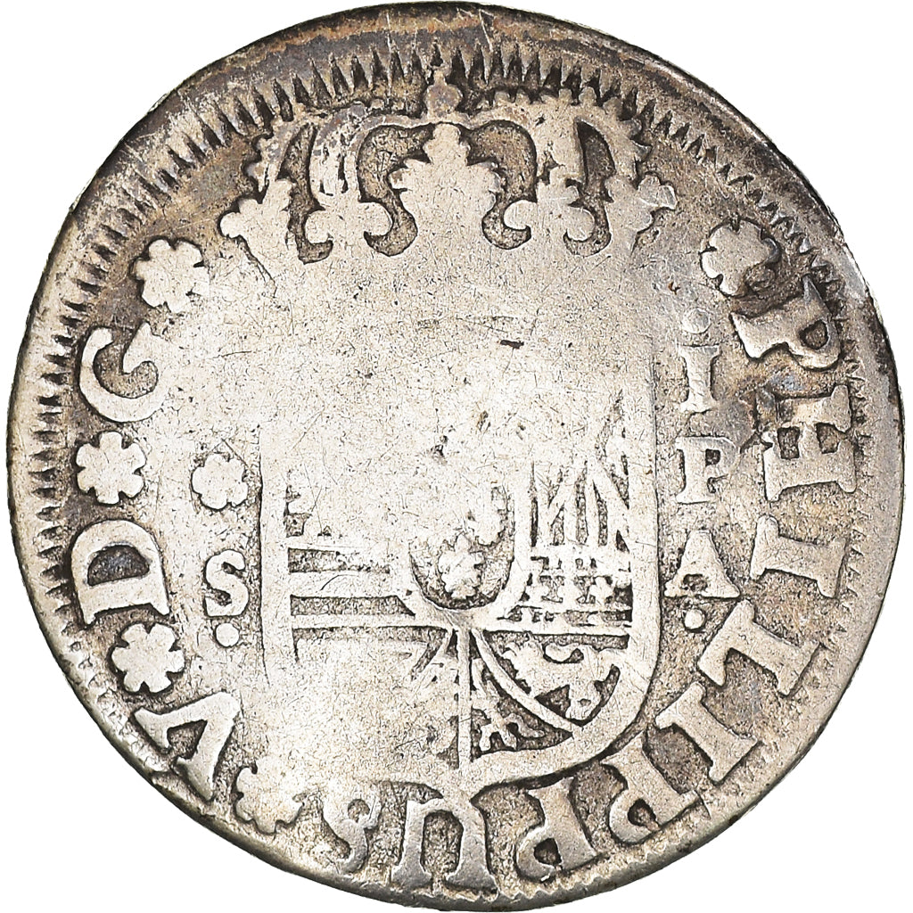 Coin, Spain, Philip V, Real, 1731, Seville, VF(20-25), Silver, KM:354