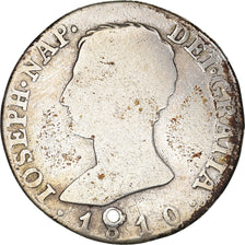 Coin, Spain, Joseph Napolean, 4 Réales, 1810, Madrid, VF(20-25), Silver