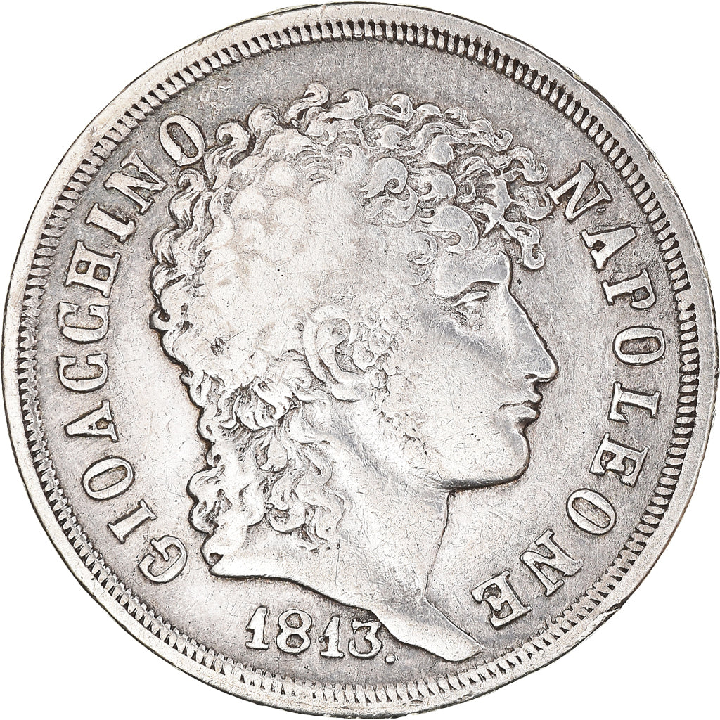 Coin, ITALIAN STATES, NAPLES, Joachim Murat, 2 Lire, 1813, Naples, EF(40-45)