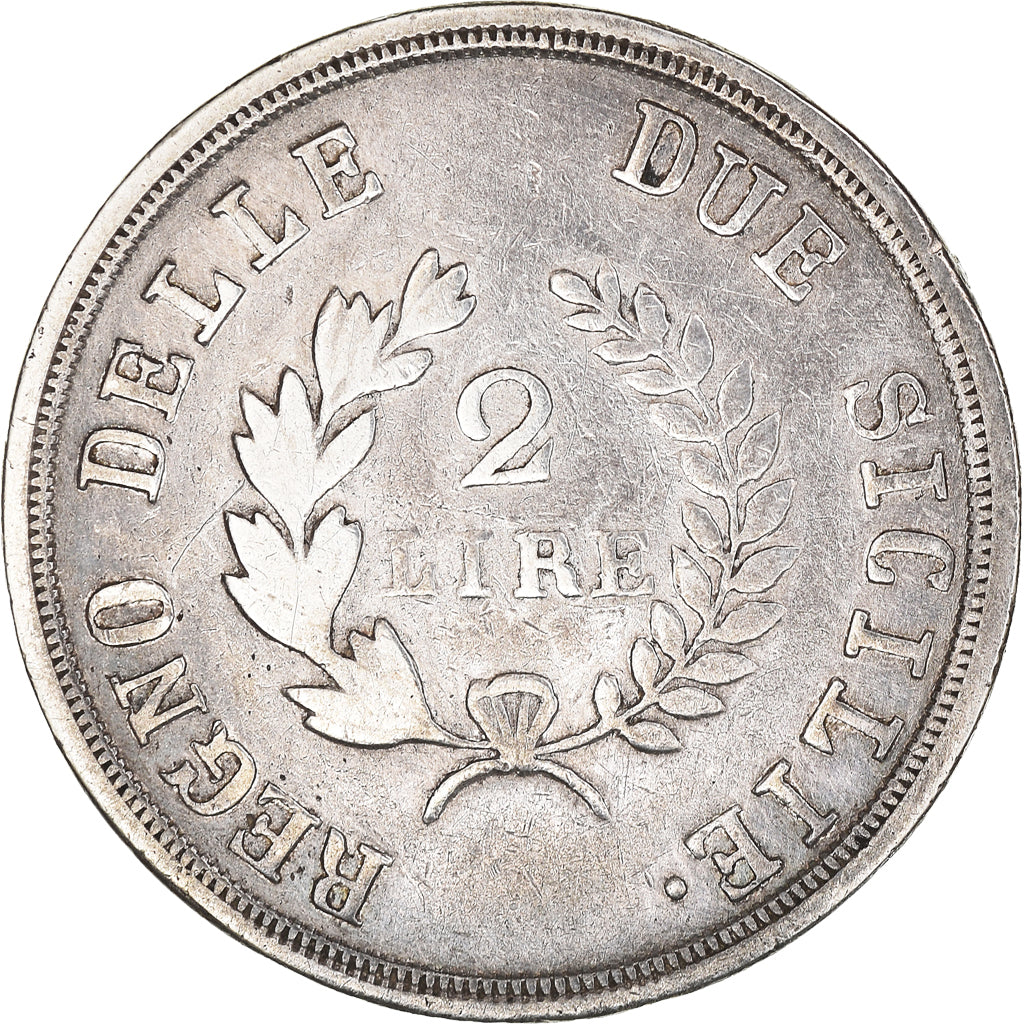 Coin, ITALIAN STATES, NAPLES, Joachim Murat, 2 Lire, 1813, Naples, EF(40-45)