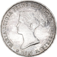 Coin, ITALIAN STATES, PARMA, Maria Luigia, Lira, 1815, Parma, AU(55-58), Silver