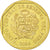 Coin, Peru, 20 Centimos, 2004, MS(63), Brass, KM:306.4