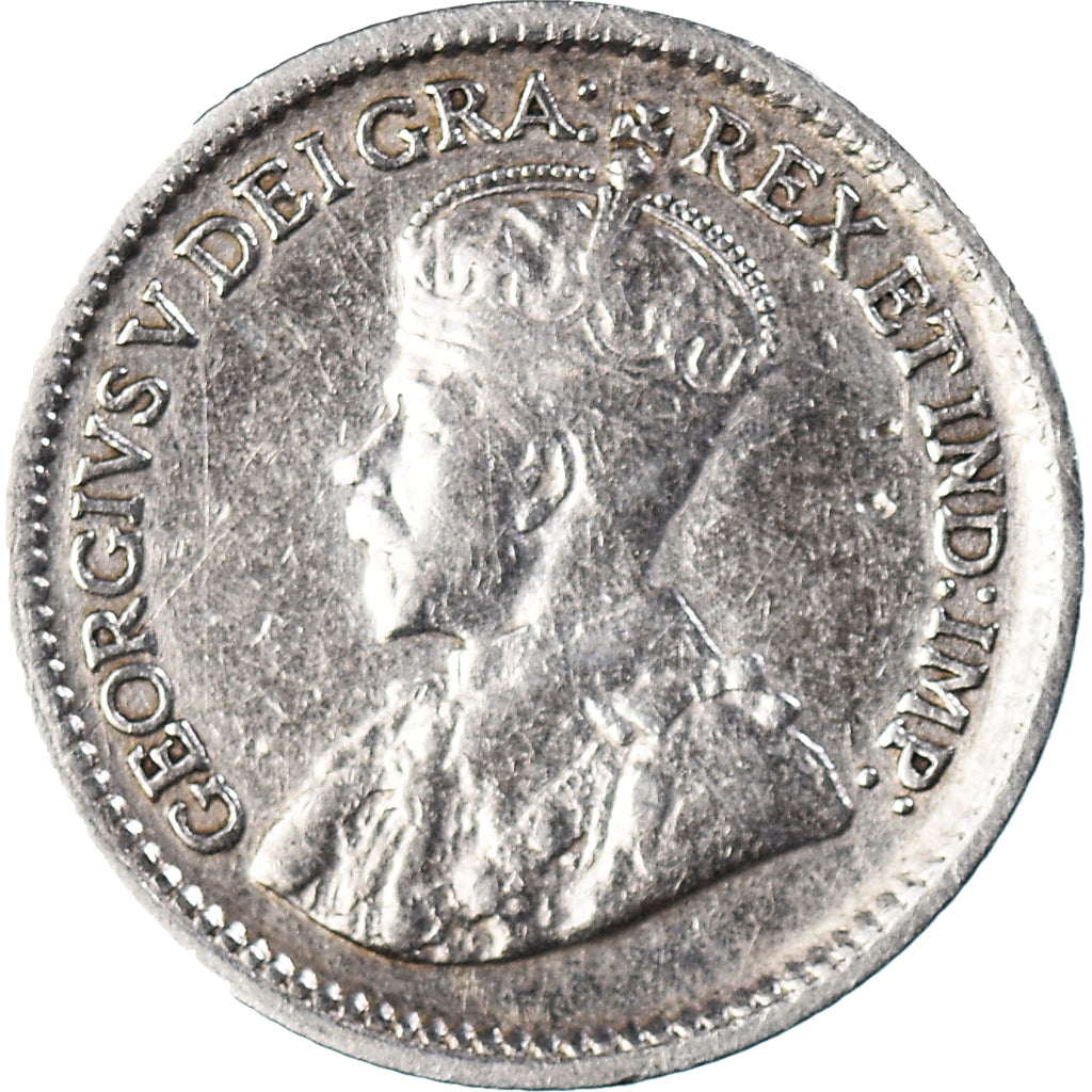 Coin, Canada, George V, 5 Cents, 1914, Royal Canadian Mint, Ottawa, EF(40-45)