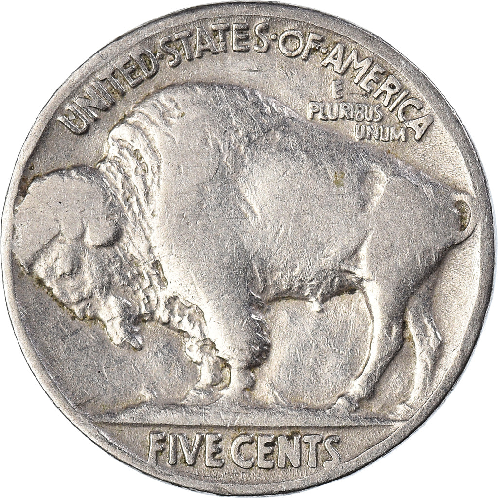 Münze, Vereinigte Staaten, Buffalo Nickel, 5 Cents, 1928, Philadelphia, SS