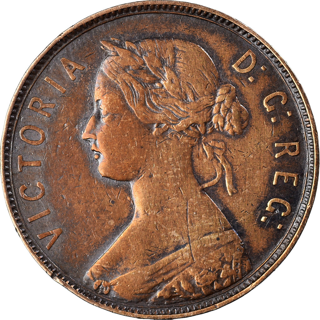 Münze, NEWFOUNDLAND, Large Cent, 1880, SS, Bronze, KM:1