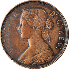 Münze, NEWFOUNDLAND, Large Cent, 1880, SS, Bronze, KM:1