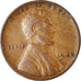 Coin, United States, Lincoln Cent, 1940, Philadelphia, EF(40-45), Bronze