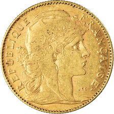 Coin, France, Marianne, 10 Francs, 1900, Paris, VF(30-35), Gold, KM:846