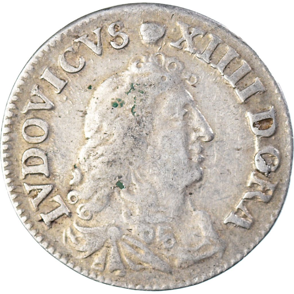 Moeda, França, Louis XIV, 4 Sols des Traitants, 1675, Vimy-en-Lyonnais