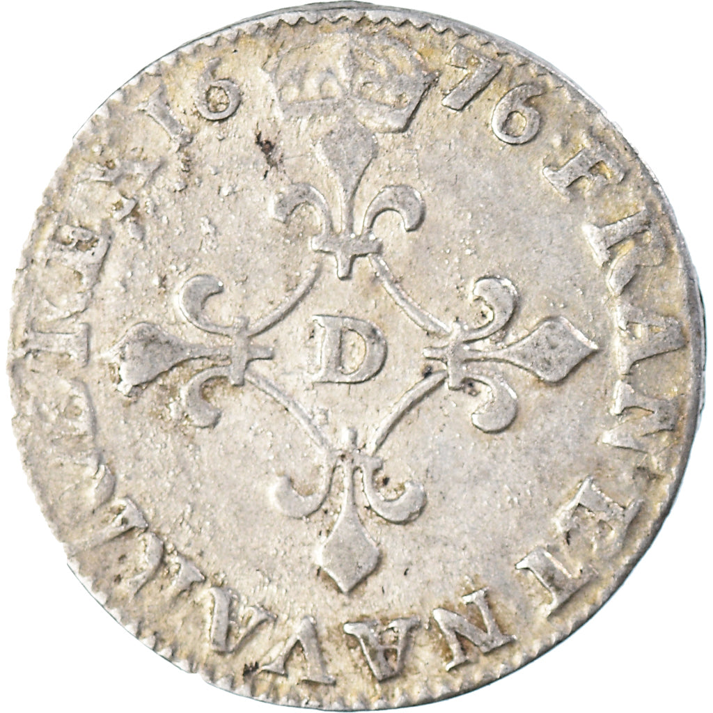 Münze, Frankreich, Louis XIV, 4 Sols des Traitants, 1676, Vimy-en-Lyonnais, SS