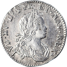 Münze, Frankreich, Louis XV, 20 Sols, 1/6 ECU, 1719, Paris, SS, Silber