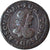 Monnaie, France, DOMBES, Gaston d'Orléans, Double Tournois, 1642, Trévoux
