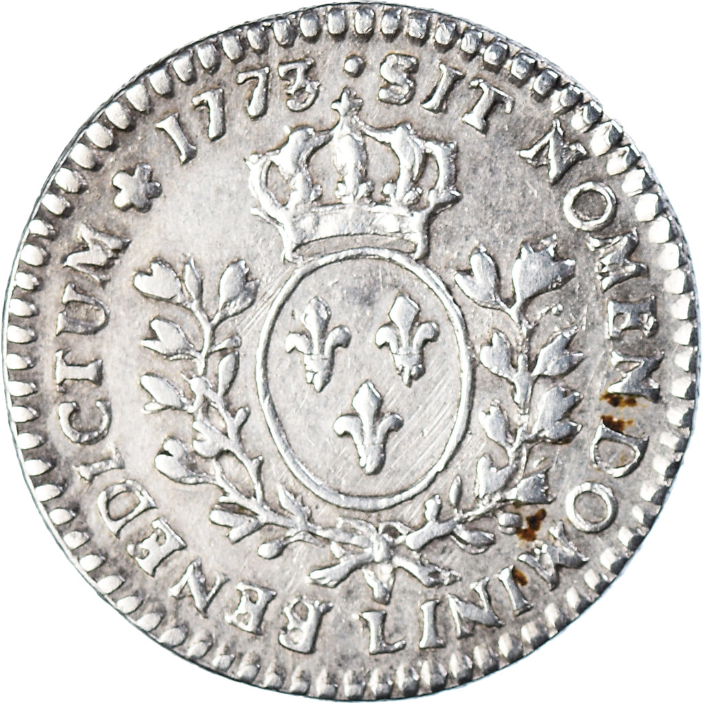 Monnaie, France, Louis XV, 1/20 Ecu à la vieille tête (6 sols), 1773, Bayonne