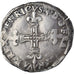 Moneta, Francja, Henri IV, ¼ Ecu de Navarre, 1593, Saint-Palais, EF(40-45)