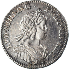 Moneta, Francja, Louis XIV, 1/12 Ecu à la mèche courte, 1644, Paris