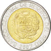 Moneda, Perú, 2 Nuevos Soles, 2007, SC, Bimetálico, KM:313