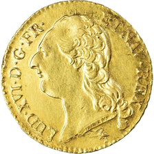 Coin, France, Louis XVI, Louis d'or à la tête nue, 1786, Paris, AU(50-53)