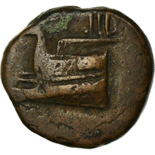 Moeda, Megaris, Megara, Dichalkon, 350-275 BC, VF(20-25), Bronze, HGC:4-1797