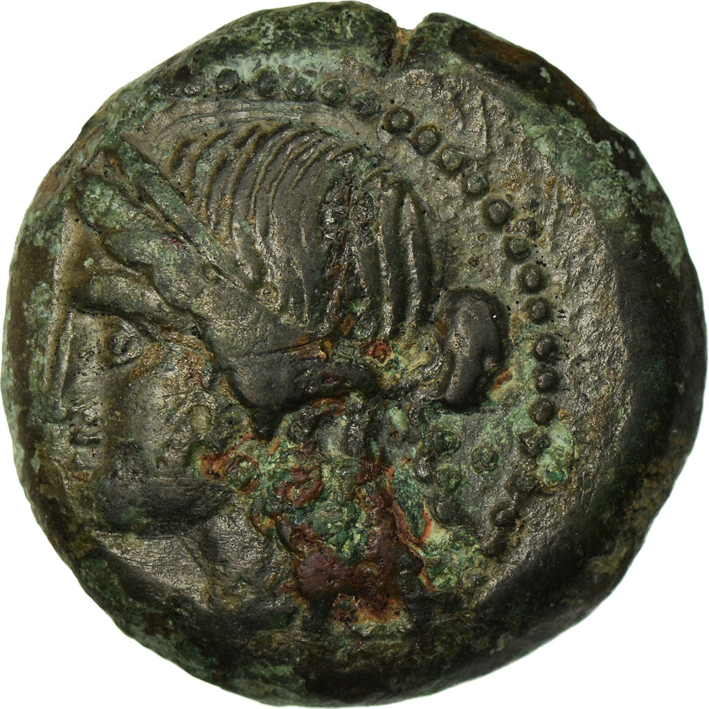 Moneta, Messenia, Messene, Hexachalkon, Late 2nd century BC, BB, Bronzo