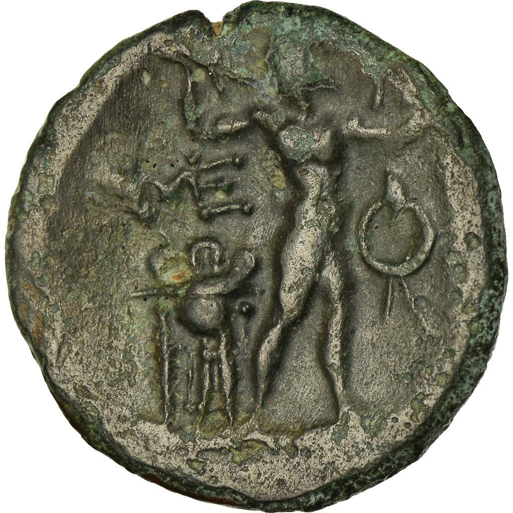 Moneta, Messenia, Messene, Hexachalkon, Late 2nd century BC, BB, Bronzo