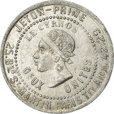 Francja, Advertising Token, Paris, Jeton-Prime, Le Cyrnos, 2 Unités, AU(55-58)