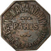 Coin, France, Maison Malandain, Paris, 15 Centimes, EF(40-45), Copper, Elie:--