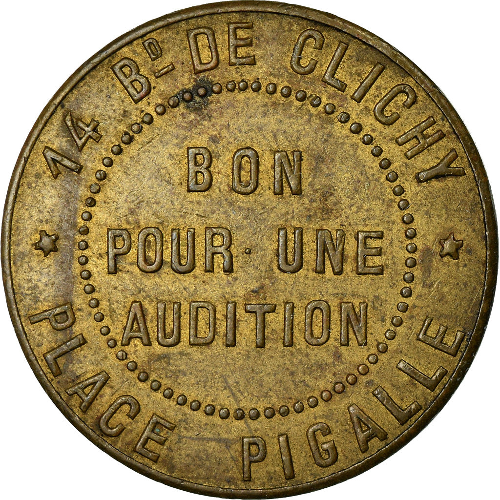 France, Token, Paris Montmartre Auditions, Bon pour une Audition, AU(50-53)