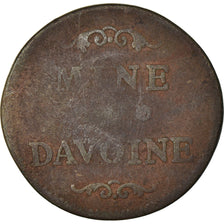 France, Token, Paris, Mine D'Avoine, Port Colle, VG(8-10), Copper