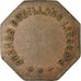 Moneta, Francia, Grands Bouillons Liégeois, Paris, 35 Centimes, BB, Ottone